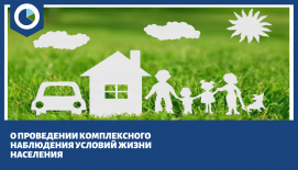 КОМПЛЕКСНОЕ НАБЛЮДЕНИЕ УСЛОВИЙ ЖИЗНИ НАСЕЛЕНИЯ